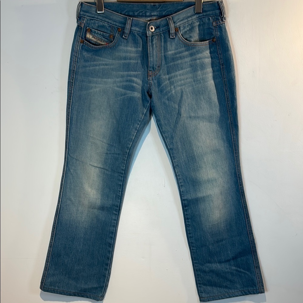 Diesel mid-rise light jeans made in Italy size 30